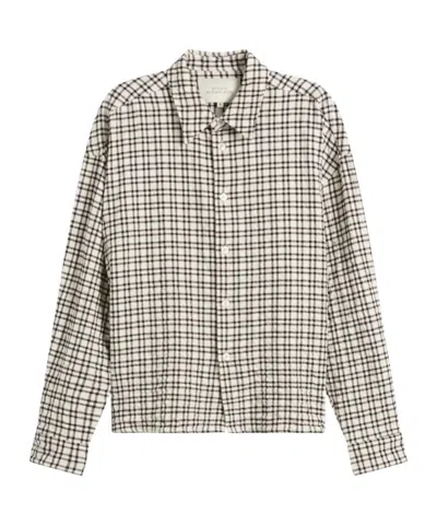 Studio Nicholson Check Shirt In Multi
