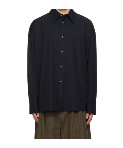 Studio Nicholson Cloud Long-sleeves Shirt In Black
