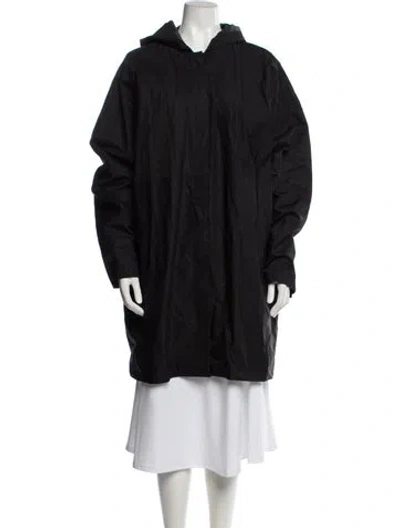 Pre-owned Studio Nicholson Coat In Black