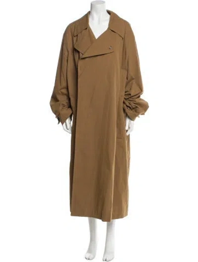 Pre-owned Studio Nicholson Coat In Brown