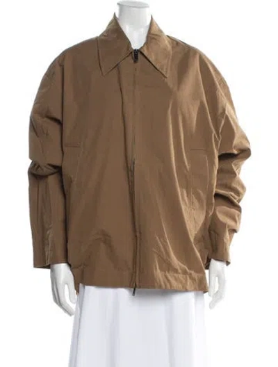 Pre-owned Studio Nicholson Coat In Brown