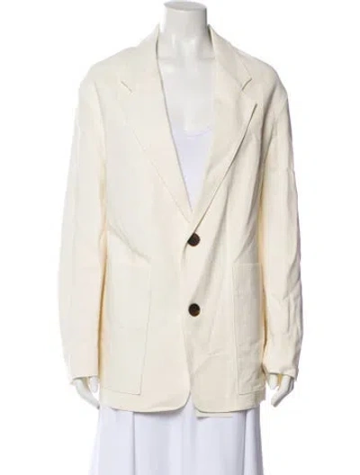 Pre-owned Studio Nicholson Coat In Neutral