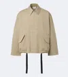 Studio Nicholson Comba Cotton-blend Blouson Jacket In Beige