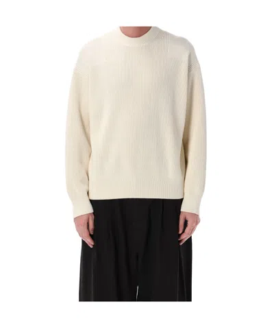 STUDIO NICHOLSON STUDIO NICHOLSON COMBO PANEL KNIT SWEATER