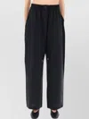Studio Nicholson Comfortable Trousers Featuring Side Pockets In Black