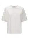 Studio Nicholson Continuity - Jersey - Womens Short Sleeve T-shirt In Beige