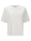 Studio Nicholson Continuity - Jersey - Womens Short Sleeve T-shirt In Optic White