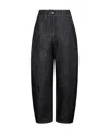 Studio Nicholson Continuity High-rise Straight-leg Jeans In Black