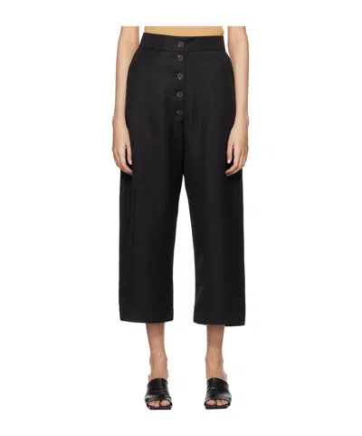 Studio Nicholson Cori Casual Pants In Black