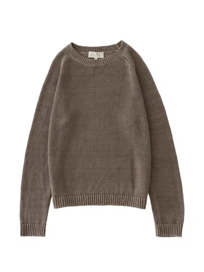 Studio Nicholson Coste Sweater In Brown