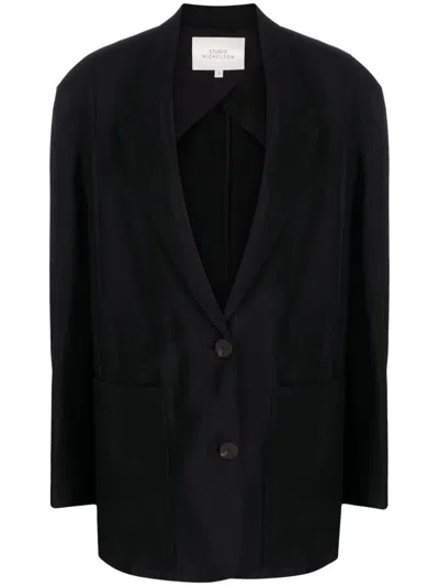 STUDIO NICHOLSON STUDIO NICHOLSON COTTON BLEND JACKET
