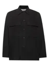 Studio Nicholson Cotton-blend Shirt In Black