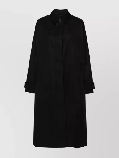 STUDIO NICHOLSON COTTON LONG TRENCH COAT