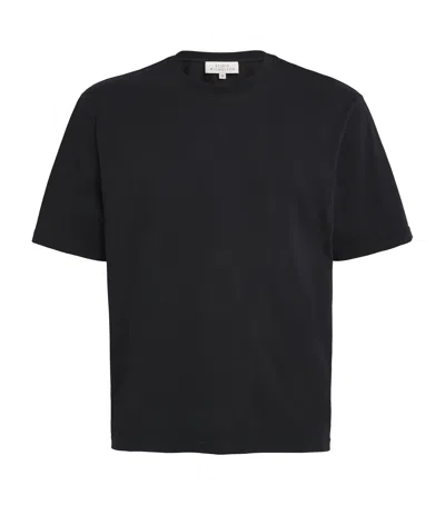 Studio Nicholson Cotton Bric T-shirt In Black