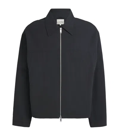 Studio Nicholson Cotton Harrington Jacket In Gray