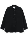 Studio Nicholson Frame Shirt In Black