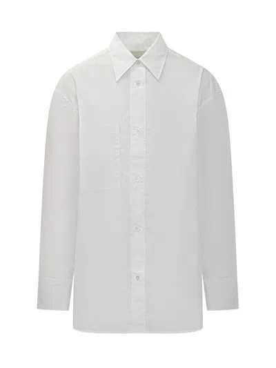 Studio Nicholson Cotton Shirt In White