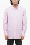 STUDIO NICHOLSON COTTON SHIRT WITH BREAST POCKET