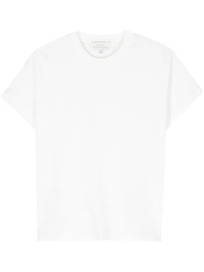 Studio Nicholson Cotton T-shirt In White