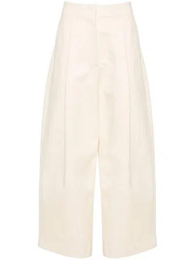 STUDIO NICHOLSON STUDIO NICHOLSON COTTON WIDE LEG TROUSERS