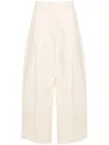 Studio Nicholson Cotton Wide-leg Trousers In Pink