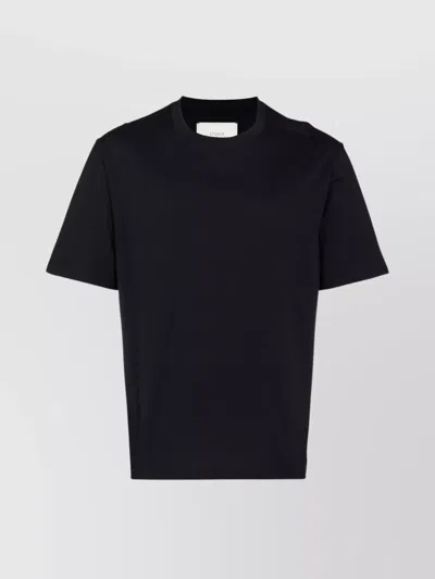 Studio Nicholson Crew Neck Cotton Jersey T-shirt In Black