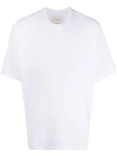 Studio Nicholson Crew-neck Cotton T-shirt In Weiss