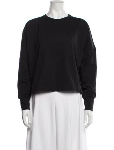 Pre-owned Studio Nicholson Crew Neck Long Sleeve Sweatshirt In Gray