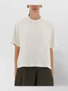 Studio Nicholson Item O-neck Short-sleeved T-shirt In White