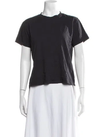Pre-owned Studio Nicholson Crew Neck Short Sleeve T-shirt In Grey