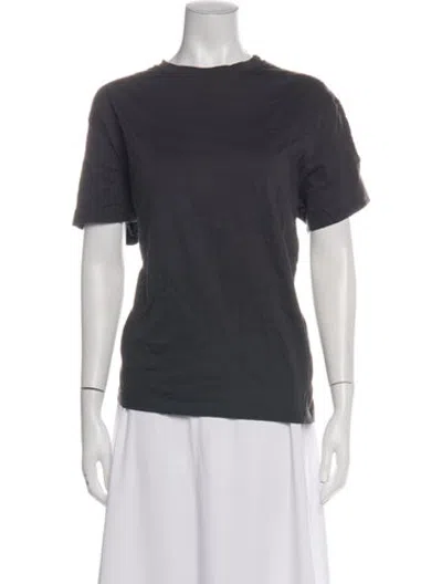 Pre-owned Studio Nicholson Crew Neck Short Sleeve T-shirt In Grey