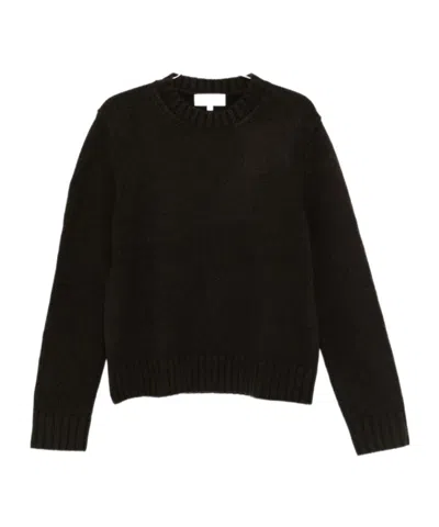 Studio Nicholson Crew Neck Sweater In Black