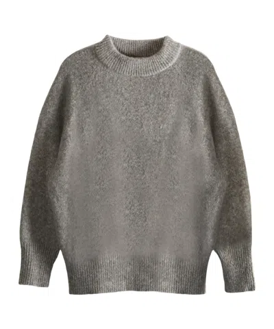 Studio Nicholson Crew Neck Sweater In Gray