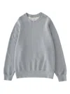 Studio Nicholson Crew-neck Sweater In Gray