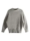 Studio Nicholson Crew Neck Sweater In Gray