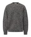 Studio Nicholson Crew Neck Sweater In Gray
