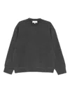 Studio Nicholson Crew-neck Sweatshirt In Gray