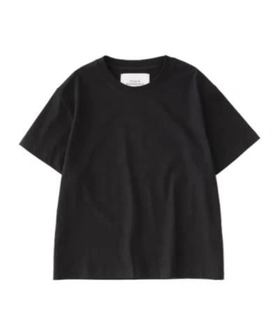 Studio Nicholson Crew Neck T-shirt In Black