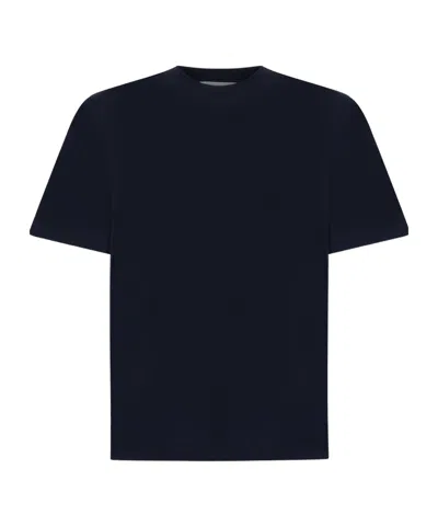 STUDIO NICHOLSON STUDIO NICHOLSON LOGO PRINTED CREWNECK T-SHIRT