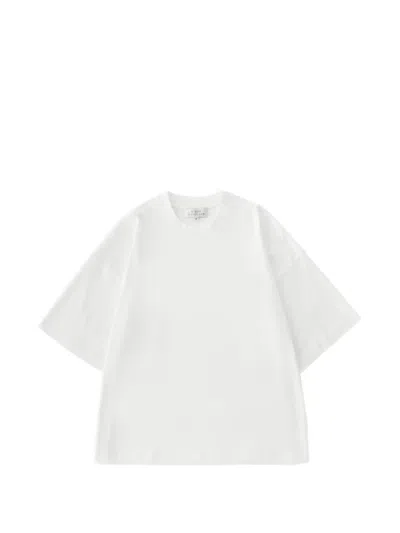 Studio Nicholson Crew-neck T-shirt In White