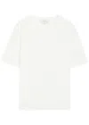 Studio Nicholson Oversized T-shirt In Mini Style In White