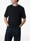 Studio Nicholson Crew-neck T-shirt In Blue