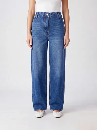Studio Nicholson ジーンズ レディース カラー ブルー In Blue