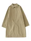 Studio Nicholson Crowe Coat In Neutral