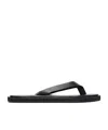 Studio Nicholson Curren Thong-strap Sandals In Black