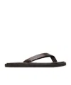 Studio Nicholson Curren Thong-strap Sandals In Black