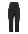 Studio Nicholson Curved Full-length Trousers In Black