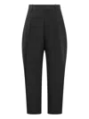 Studio Nicholson Curved Full-length Trousers In Black