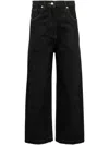 Studio Nicholson Curved Leg Denim In Black