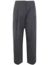 Studio Nicholson Ansell Viscose-blend Trousers In Black
